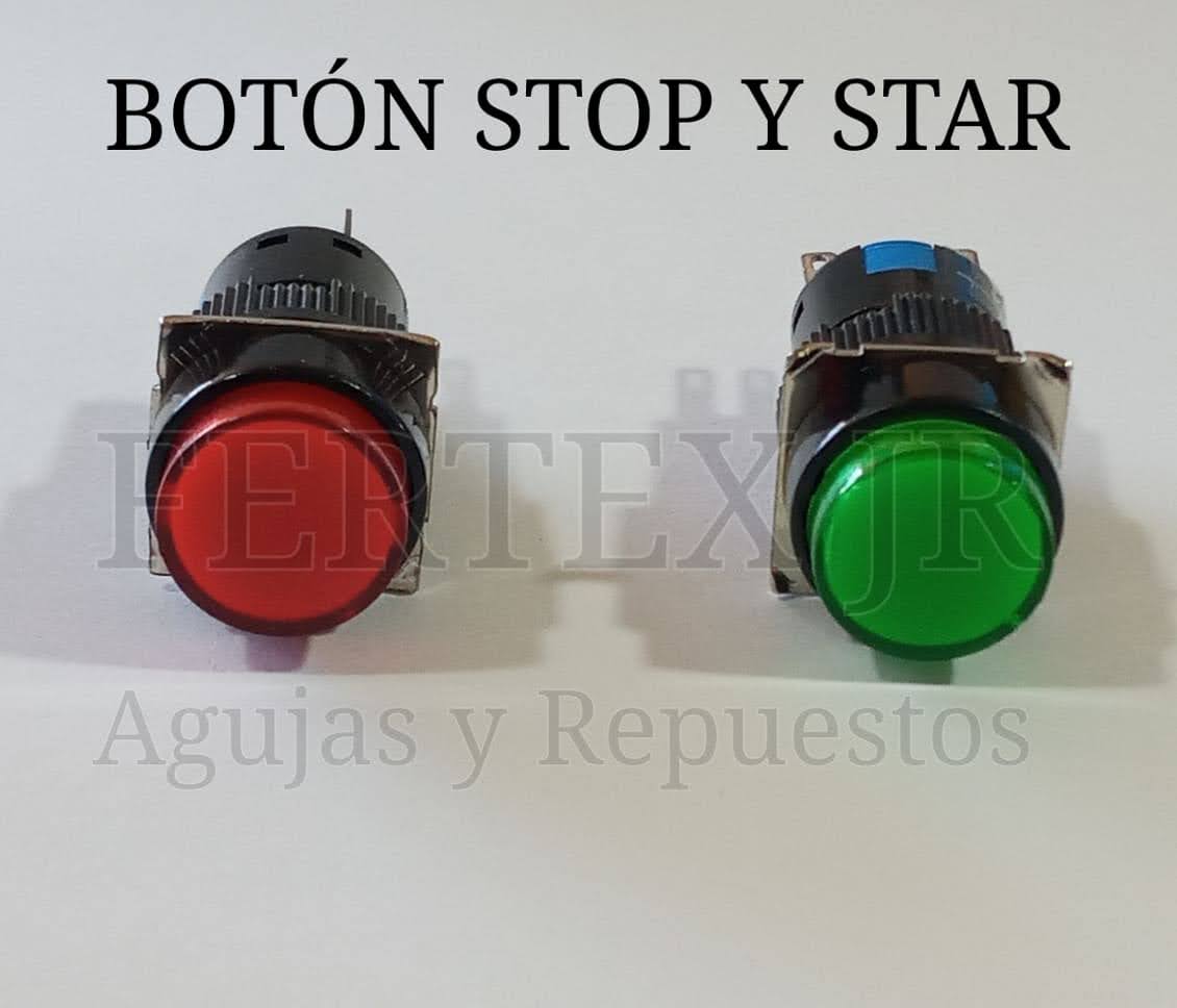 Botones Stop & Star
